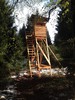 rustikale Waldkanzel, Fußbodenhöhe 400 cm mit separater Leiter